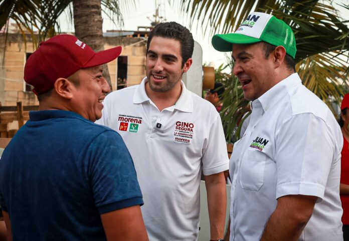 Con Juan Carrillo y Gino Segura avanza la 4T en favor del pueblo