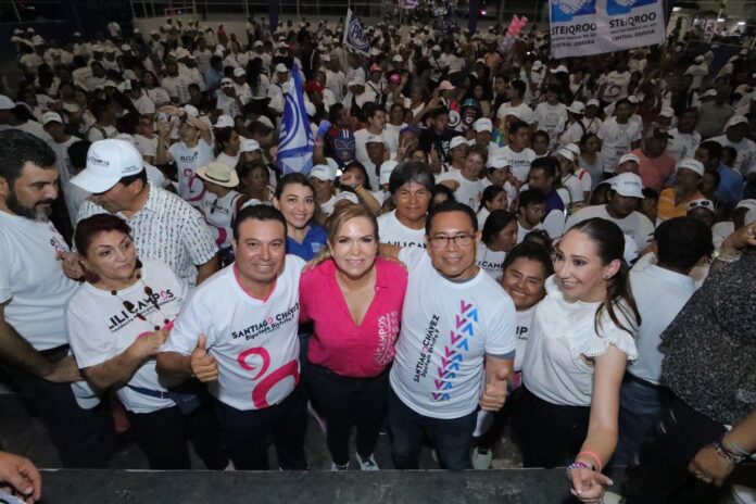 Recibe Lili Campos el respaldo total de la Colosio para la reelección