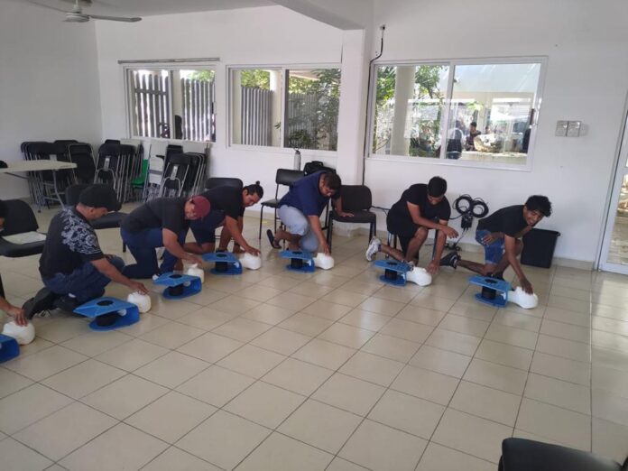 Realizan cursos de primeros auxilios en Playa del Carmen