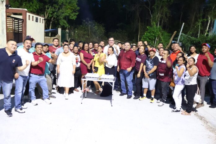 DIPUTADO RICARDO VELASCO Y REGIDOR ORLANDO MUÑOZ GÓMEZ, COMPARTEN PLÁTICA DE PREVENCIÓN DE RIESGO CON SECTORES, Y RESPALDAN A COLECTIVO PRIDE DE PUERTO AVENTURAS