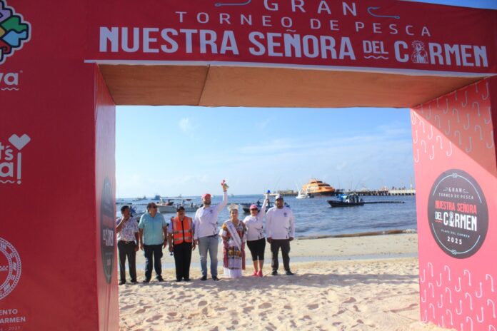 Gobierno de Playa del Carmen fortalece las tradiciones; arranca el Gran Torneo de Pesca Deportiva “Nuestra Señora del Carmen 2025”