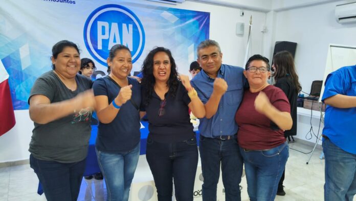 Danna Ramírez es reelecta presidenta del PAN en Playa del Carmen